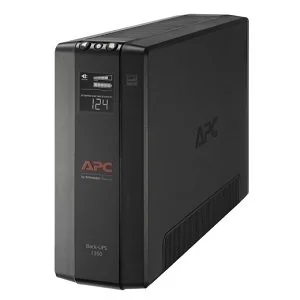 UPS BX1350M-LM60 de línea interactiva by Schneider Electric Back-UPS Pro – 1.35kVA/810W – Torre – AVR – 16Hora(s) Recharge – 2.48Minuto(s) Stand-by – 120 V AC Entrada – 120 V AC Salida – 10 x NEMA 5-15R Receptacle(s) – Aproximación acompasada de una onda sinusoidal BACK UPS PRO BX 1350VA 10 OUTL AVR LCD INTERFACE LAM 60HZ