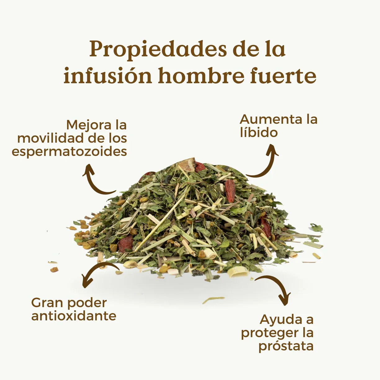 Infusión Hombre Fuerte Ecológica 80g - Imagen 5