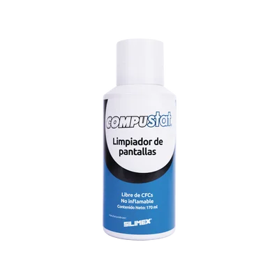 Limpiador en aerosol Silimex COMPUSTAT para pantallas 170 ml LIMPIADOR EN AEROSOLPARA PANTALLAS 170 ML