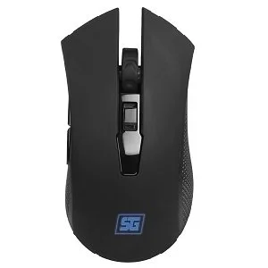 Game Factor MO-600 Ratón de juego – USB – Óptico – 6 Botón(es) – Negro – Inalámbrico – Recargable – 2400 dpi – Rueda de desplazamiento – 2 Battery Supported MOUSE START THE GAME WIFI 2400DPIS 6 BOT RECAR
