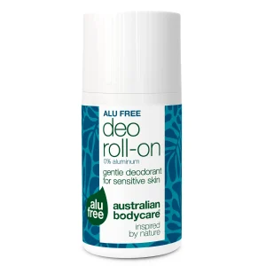 Desodorante roll-on natural sin aluminio contra el sudor — Desodorante sin aluminio que combate el sudor y el mal olor con suavidad. Frescor duradero, sin manchas ni irritaciones.