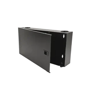 (LVW-F4-01) SIEMON FIBER, ENCLOSURE, LIGHTVERSE, WALL MOUNT, FIXED ACCESS, 4 OPENINGS, BLACK