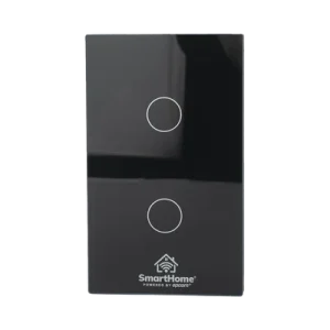 (ZigBee) Apagador switch inalámbrico ZigBee, control SMARTHOME BY EPCOM SHS212Z de 2 regresos de carga, 110V