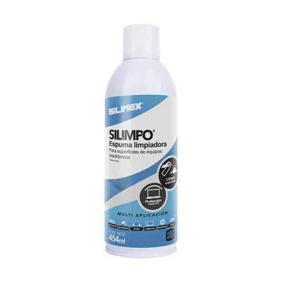 Espuma limpiadora Silimex SILIMPO para gabinetes 454 ml ESPUMA LIMPIADORAPARA GABINETES 454 ML