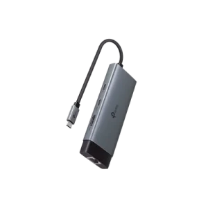 Adaptador TP-LINK UH6120C HUB 6 en 1, 1 puerto USB-C entrada, 1 puerto HDMI 4K, 1 puerto Ethernet Gigabit, 1 puerto USB-C y 2 puertos USB-A