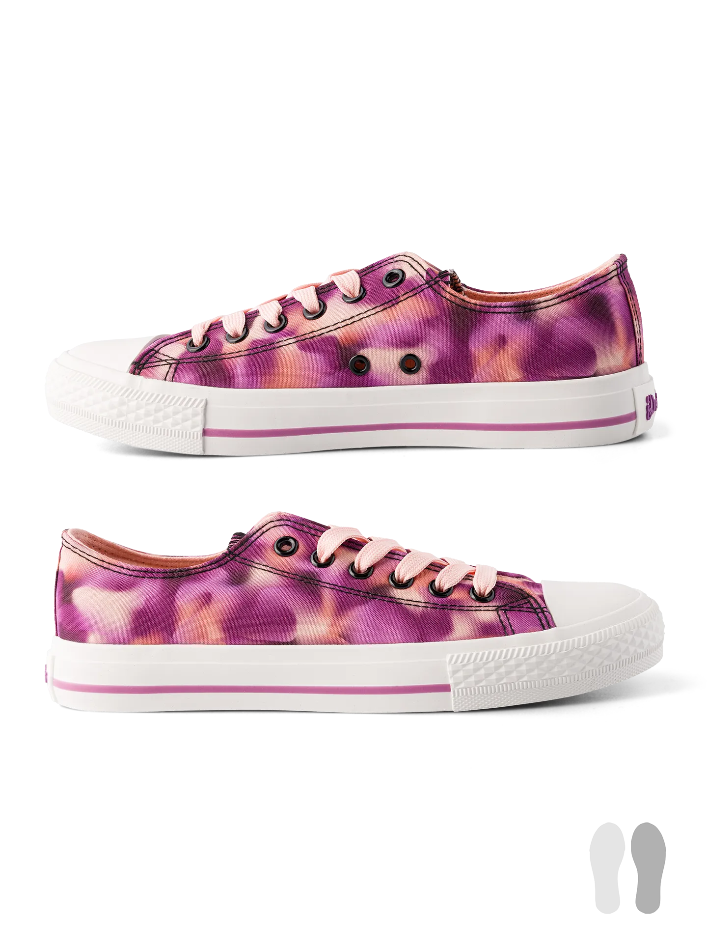 Zapatillas de lona alegres Rosa camuflaje