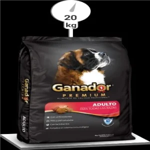 Ganador premiun adulto, bulto de 20 kg