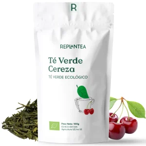 Té Verde con Cereza e Hibisco Ecológico 100g