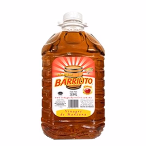 Vinagre De Manzana Barrilito 3.9 L caja con 6 piezas
